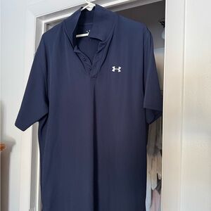 Under Armour Men's Dark Blue Polo Shirt